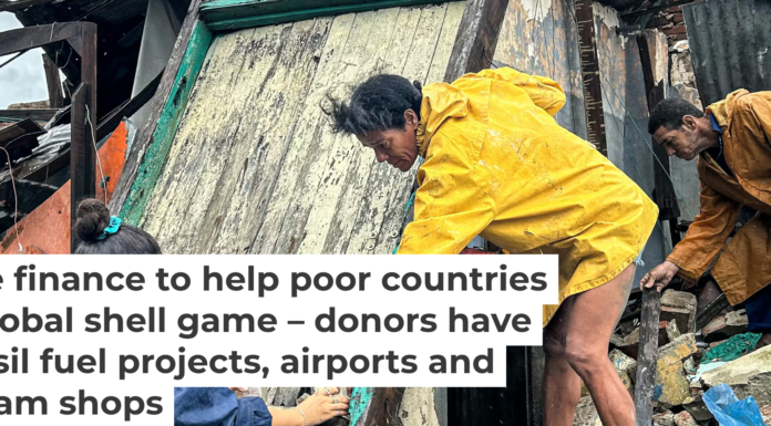 Climate finance is meant to help low-income countries adapt to climate change and recover from disasters like Hurricane Melissa. Yamil Lage/AFP via Getty Images